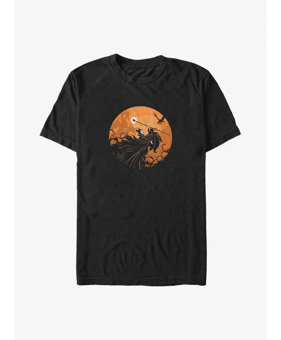 Huge Discount Disney Maleficent Haunted Moon Big & Tall T-Shirt $10.52 T-Shirts